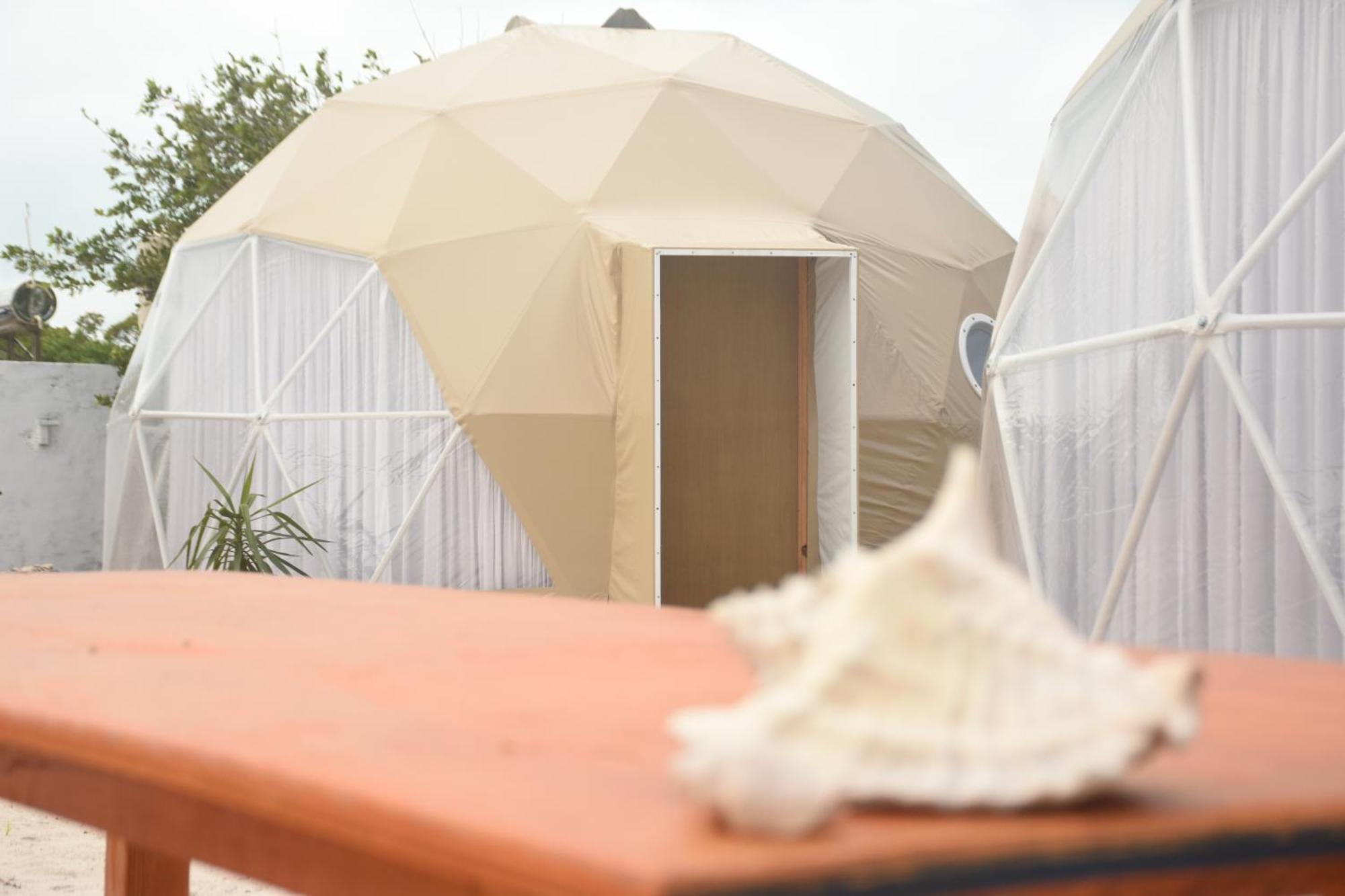 Hidden Island Glamping Isla Mujeres Hotel Bagian luar foto