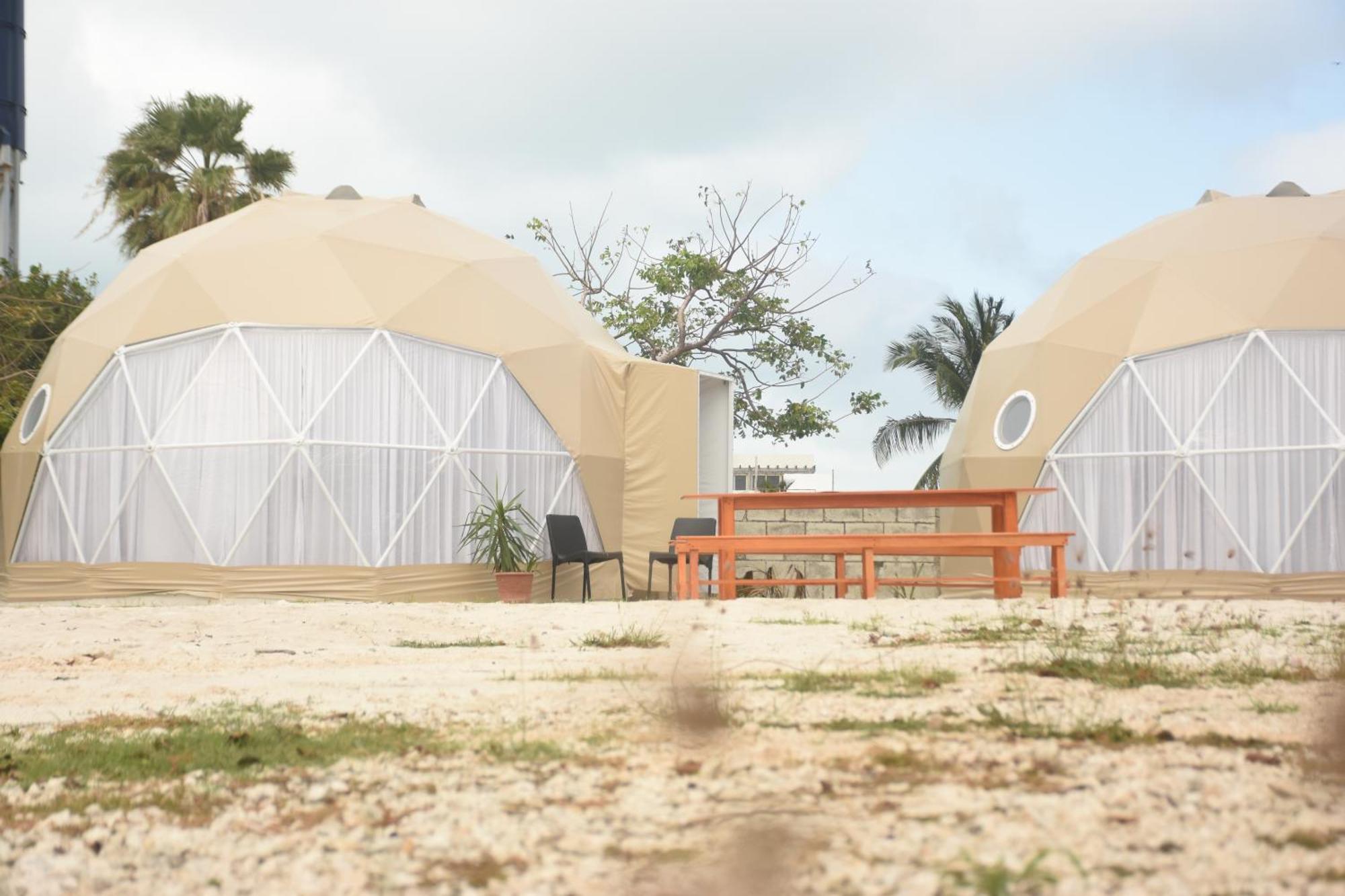 Hidden Island Glamping Isla Mujeres Hotel Bagian luar foto