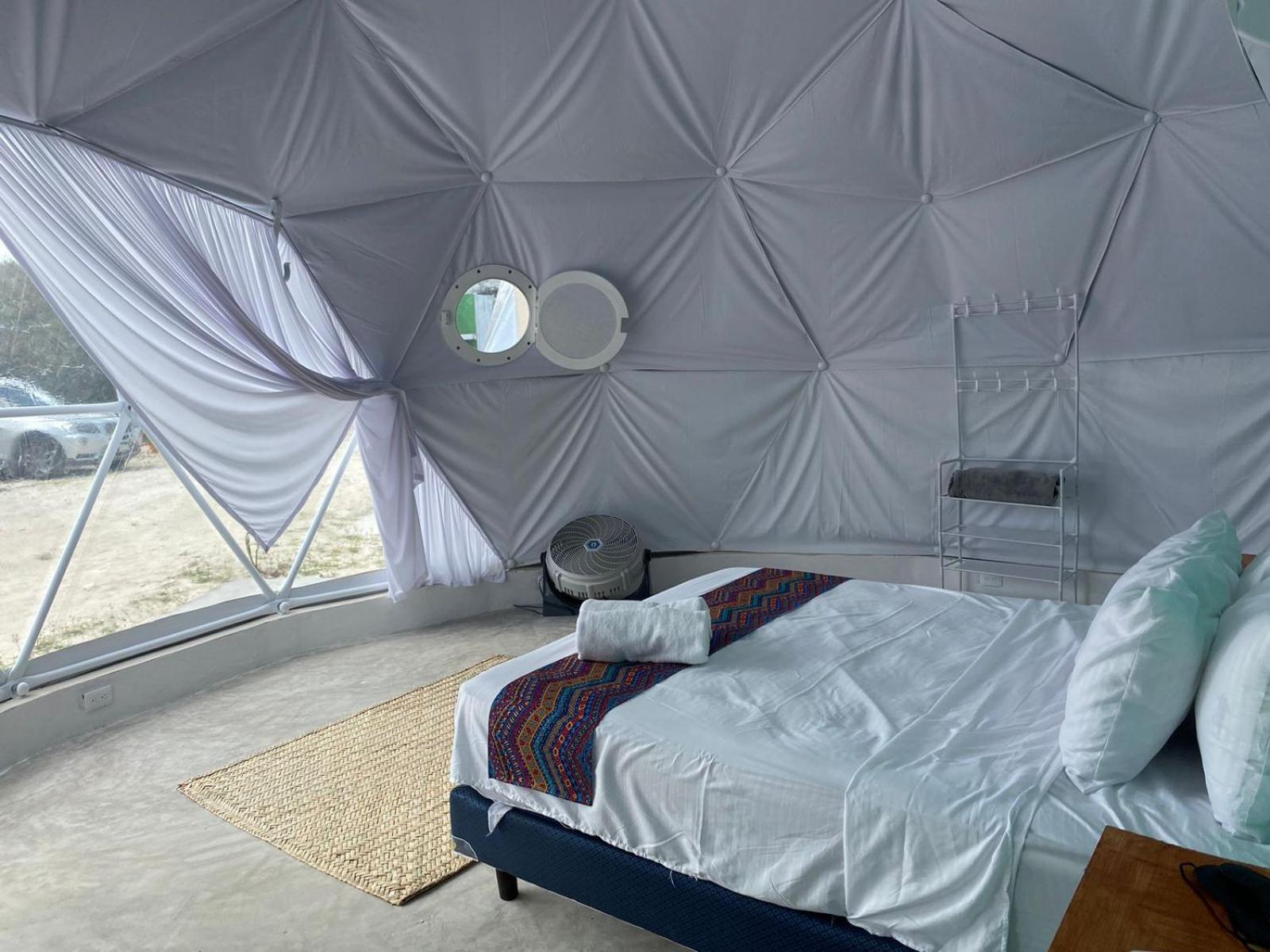 Hidden Island Glamping Isla Mujeres Hotel Bagian luar foto