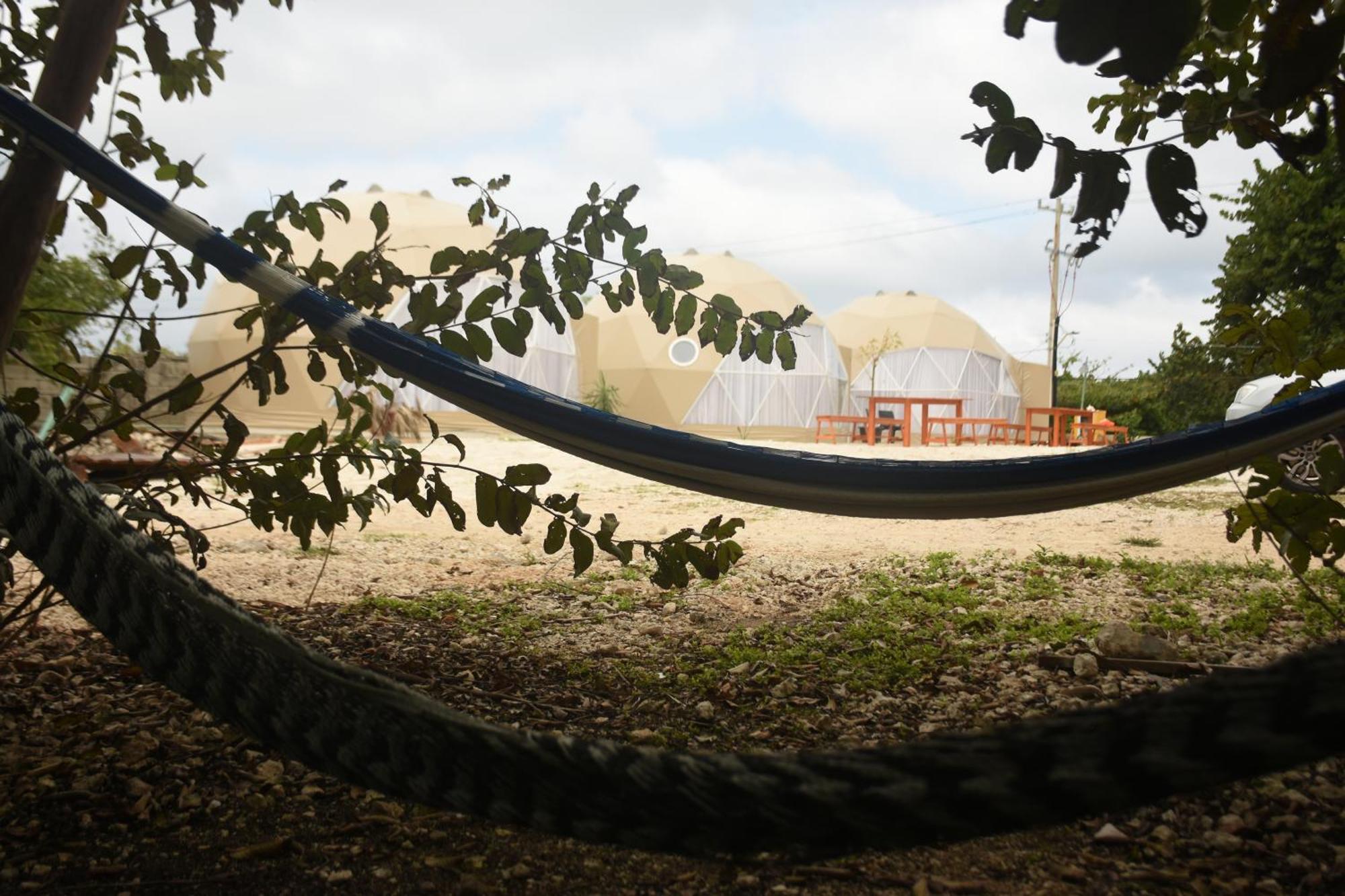 Hidden Island Glamping Isla Mujeres Hotel Bagian luar foto
