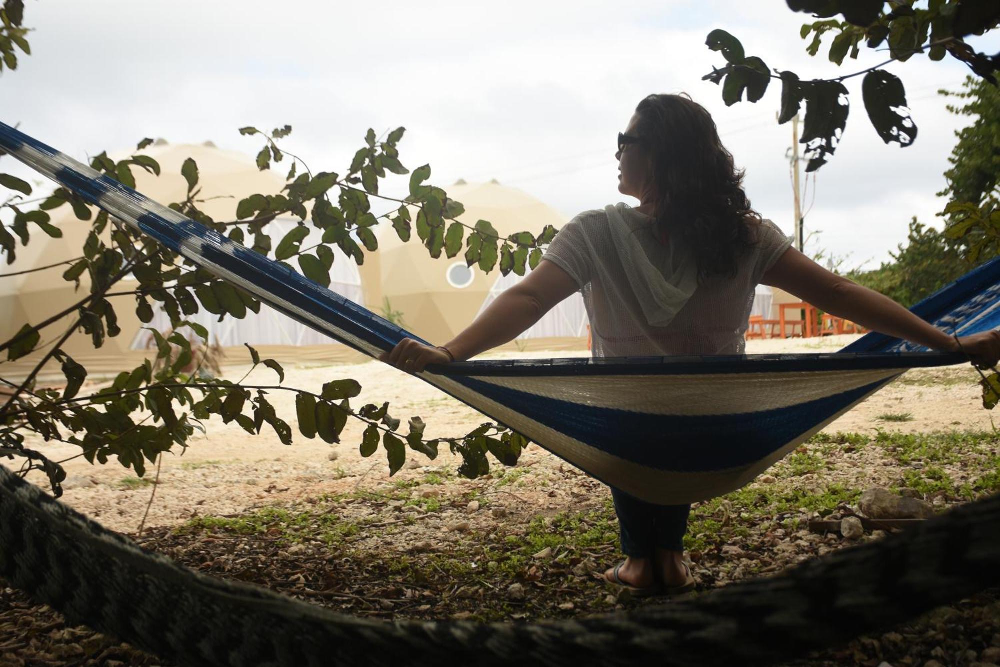 Hidden Island Glamping Isla Mujeres Hotel Bagian luar foto