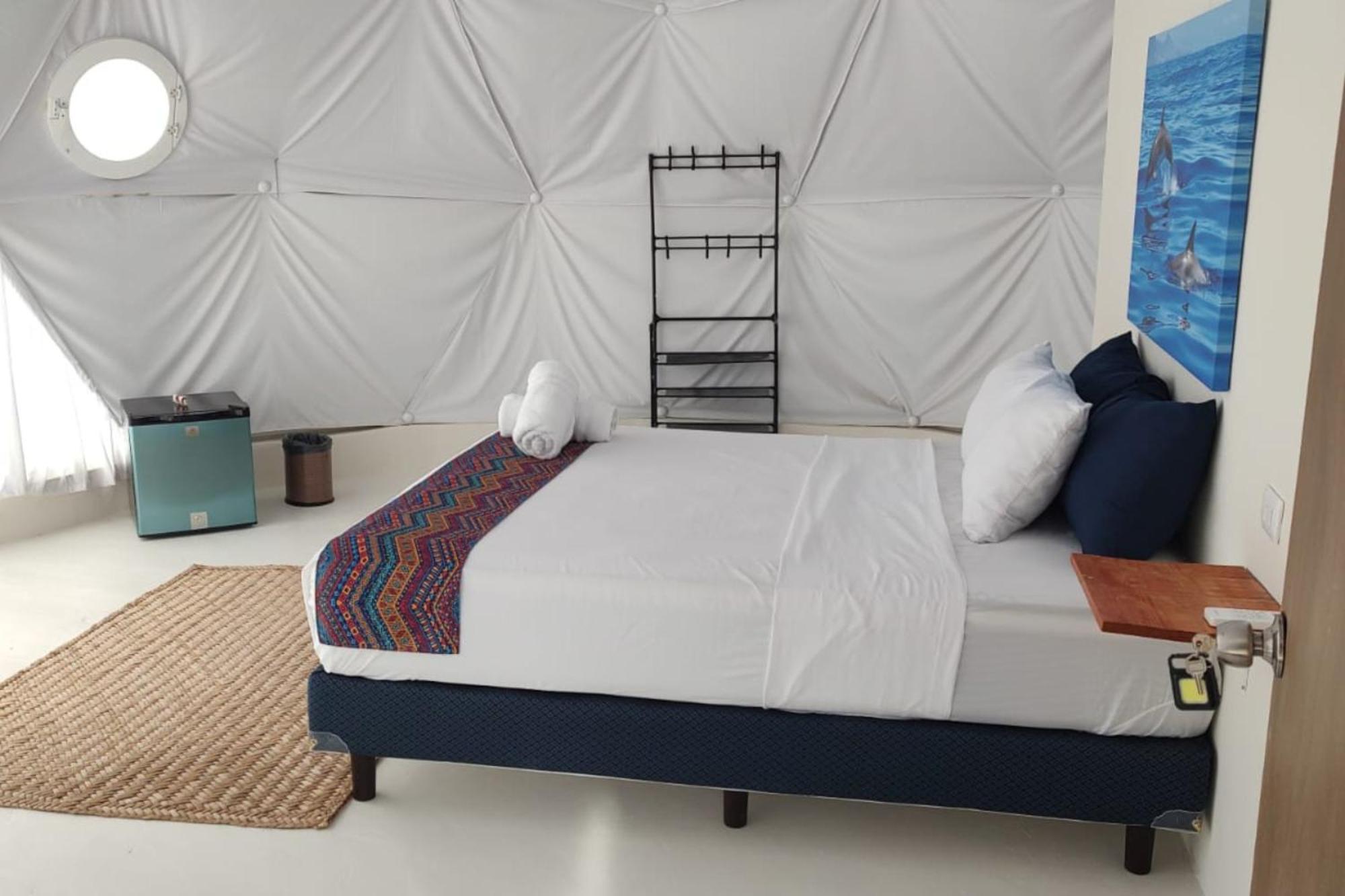 Hidden Island Glamping Isla Mujeres Hotel Bagian luar foto